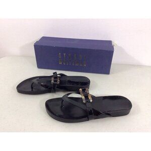 Stuart Weitzman Leather Sandals Flats Womens 7